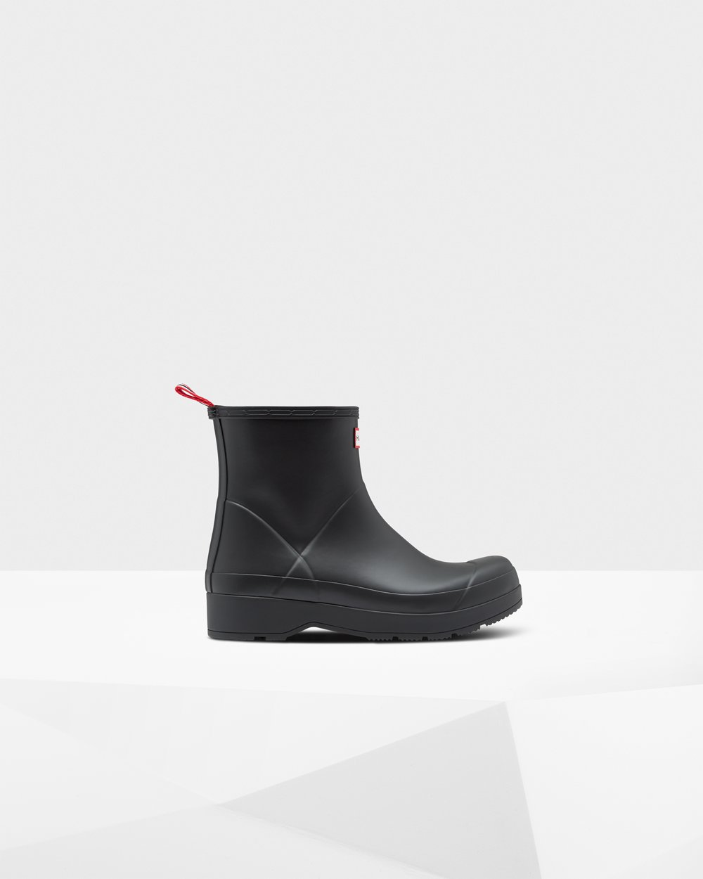 Hunter Original Insulated Short Rain Play Boots - Online Shop Mens Black - BVWKFN237